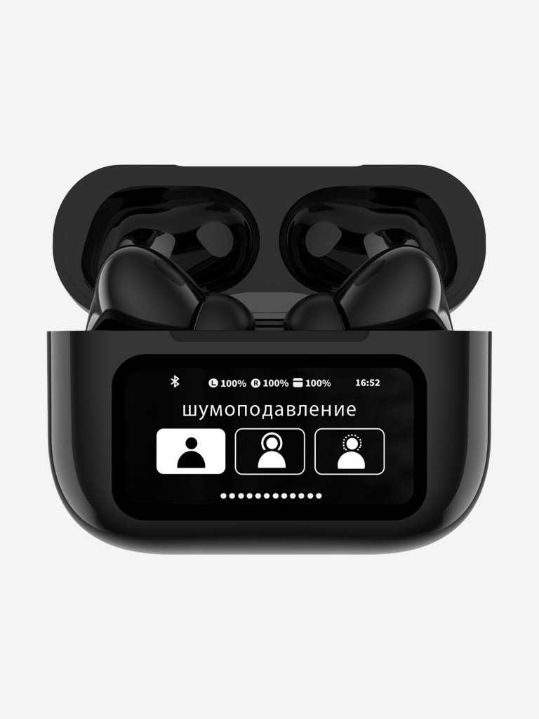 Беспроводные наушники с микрофоном Air Pro 3, шумоподавление ANC, bluetooth 5.3, 350 мАч, LCD