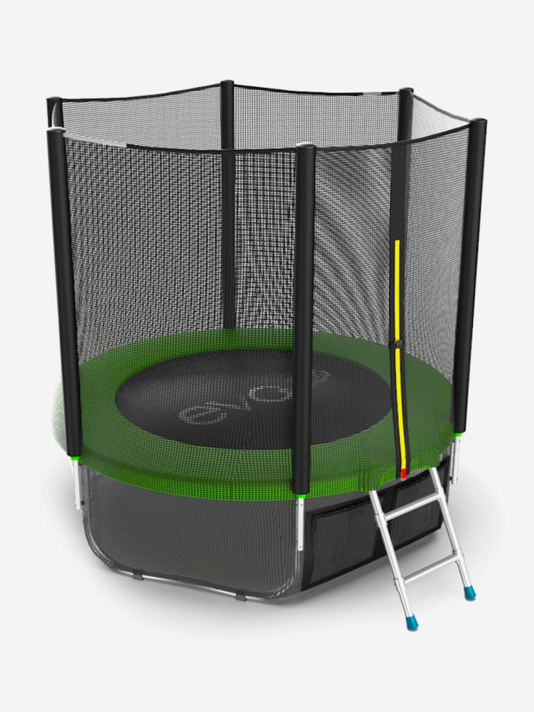 Батут каркасный EVO JUMP External 6ft + нижняя защитная сеть, диаметр 183 см