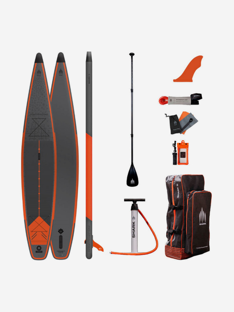Доска SUP надувная комплект Shark Touring PRO 14'x29"