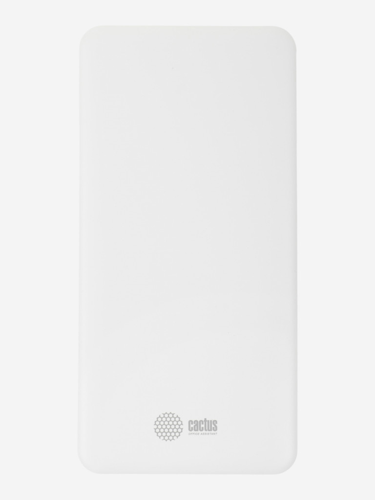 Мобильный аккумулятор CACTUS CS-PBFSKT-10000 белый