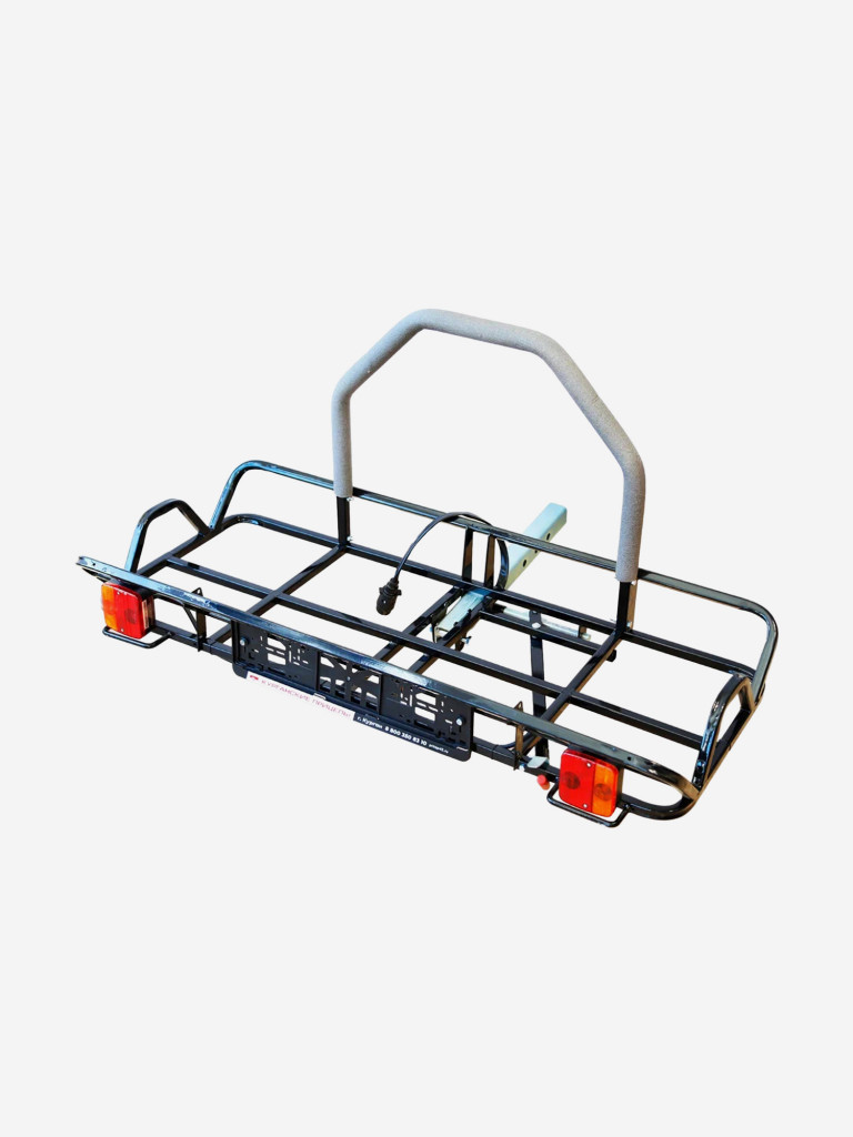 Автобагажник на фаркоп типа квадрат НА ФАРКОПЕ