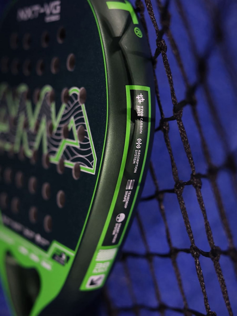 Ракетка для падел-тенниса AMA, форма - бриллиант, баланс - нейтральный