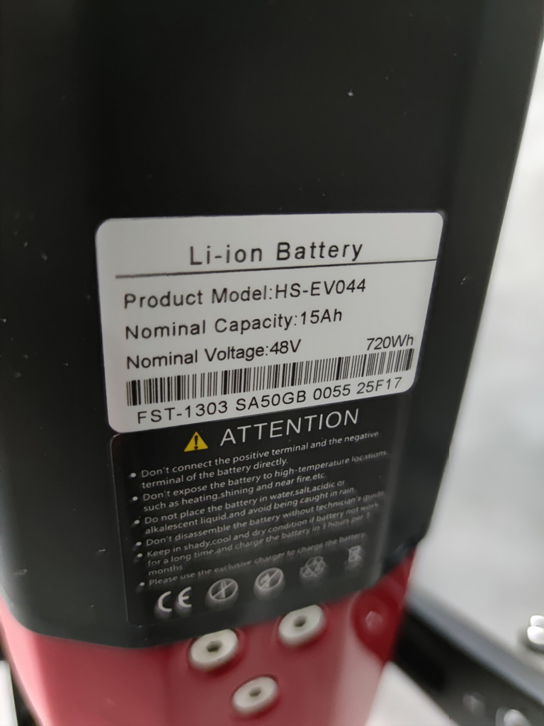 Электровелосипед Twitter EM10-RED