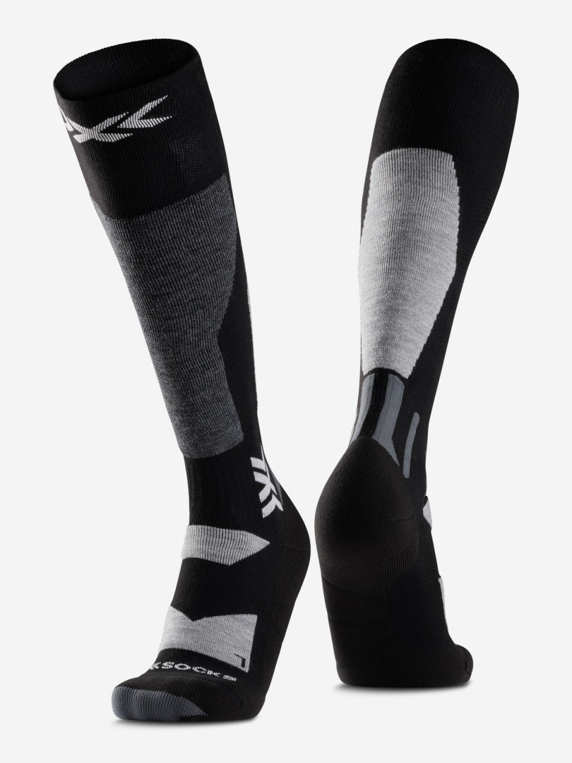 фото Носки x-socks snowboard discover, 1 пара, черный