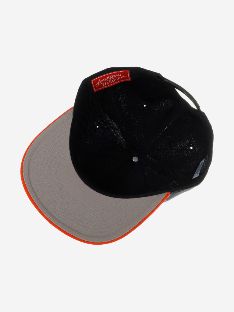Бейсболка с прямым козырьком AMERICAN NEEDLE 42412B-AMD Anaheim Mighty Ducks 400 Series NHL (черный)