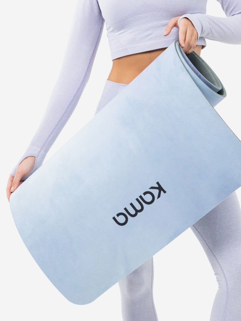 Коврик для йоги и фитнеса Kama, TPE, микрофибра