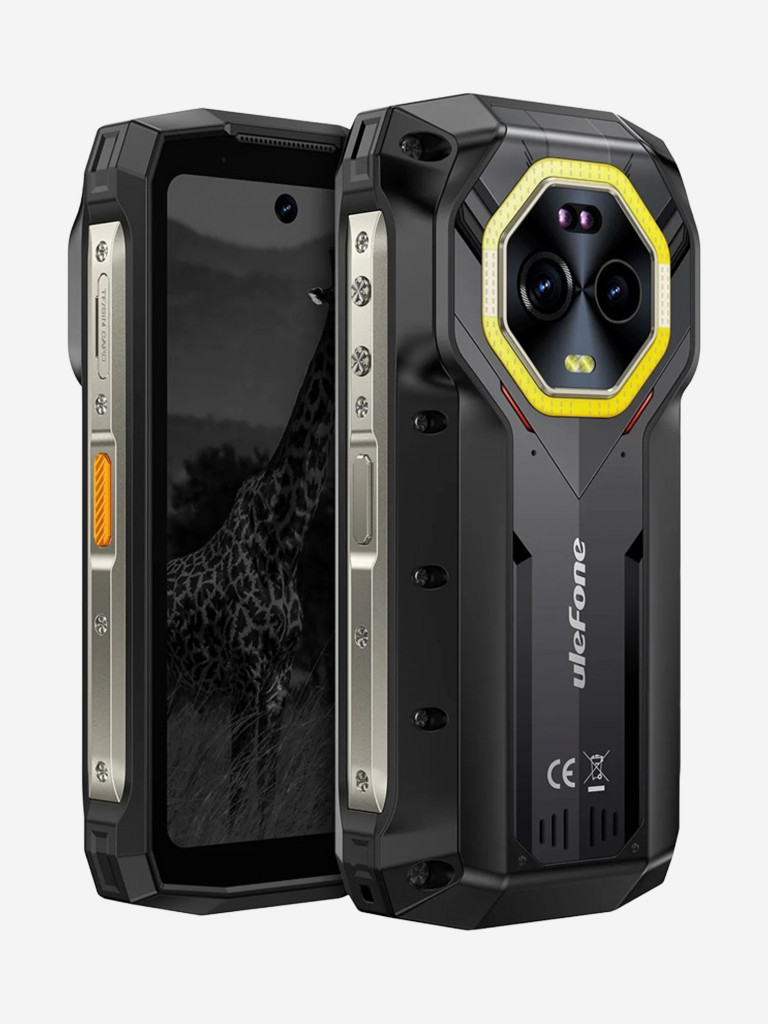 Смартфон Ulefone Armor Mini 20 Pro 8+256 Black, 4.7”, 90Hz, HD+, MTK6300 5G, And14, 50+64 Infrared, 32MP, 6200mAh