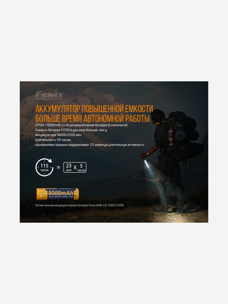 Фонарь Fenix PD36R