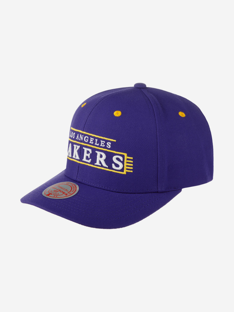Бейсболка MITCHELL NESS HHSS5351-LALYYPPPPURP Los Angeles Lakers NBA (фиолетовый)
