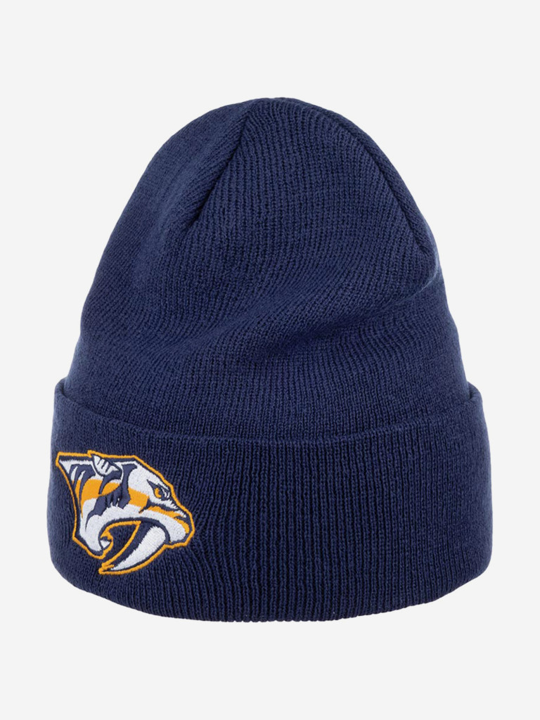 Шапка с отворотом AMERICAN NEEDLE 21019A-NAP Nashville Predators Cuffed Knit NHL