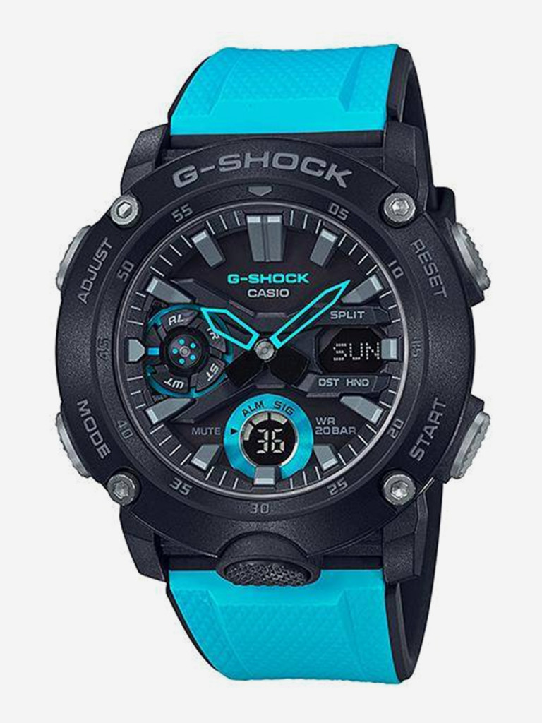Спортивные часы CASIO G-SHOCK GA-2000-1A2
