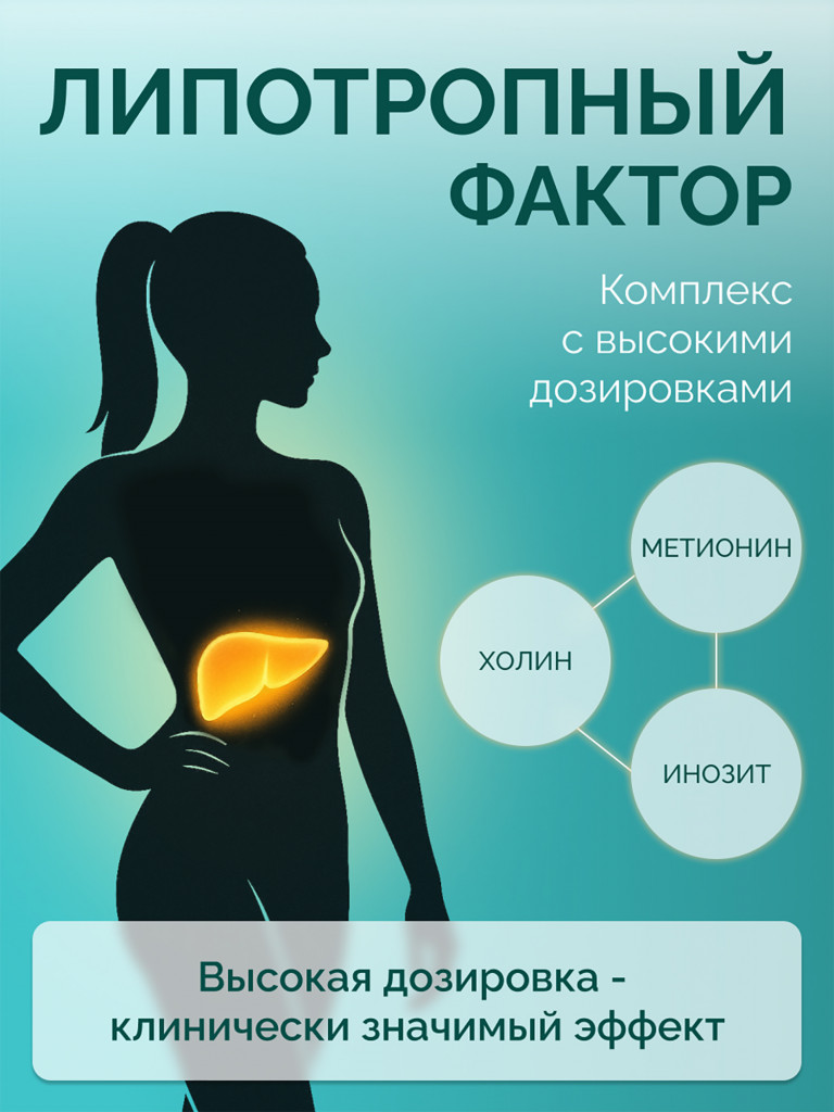 Липотропный фактор ММ MedCraft, 60 капс.