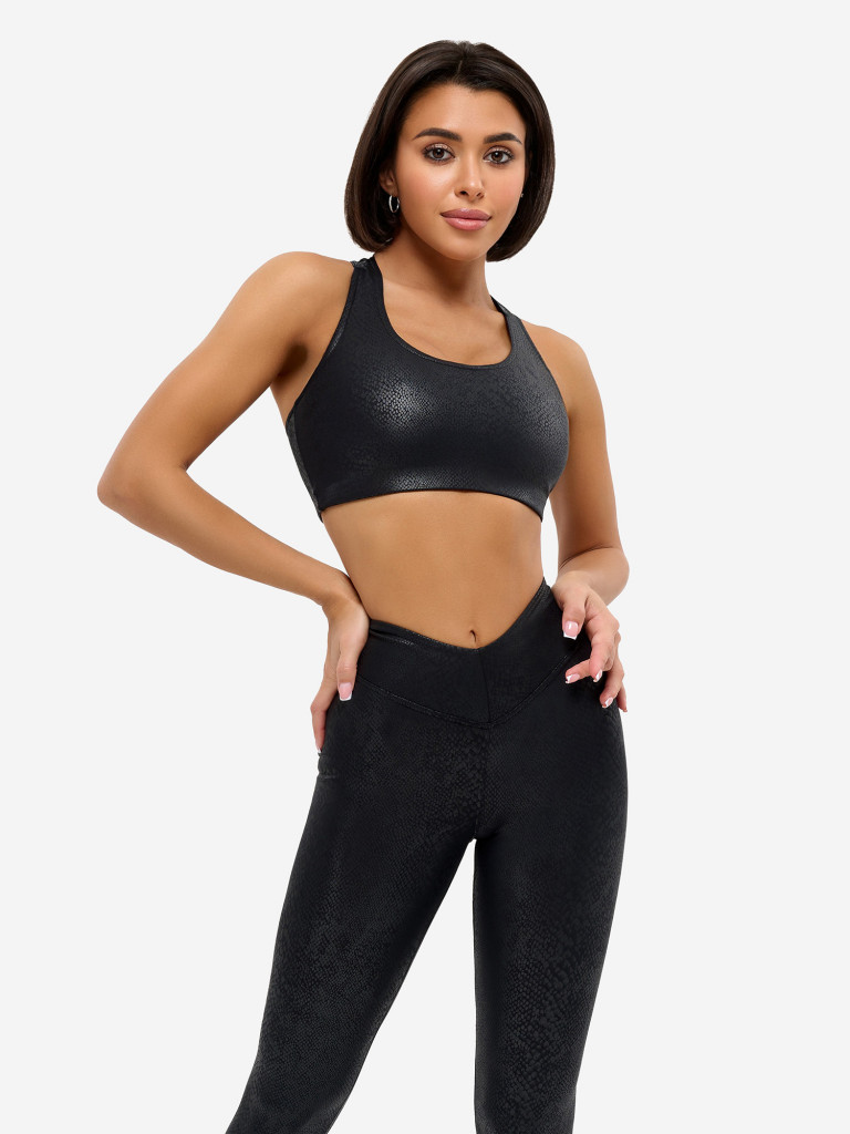 Спортивный топ бра Bona Fide MuscleTop "Snake"