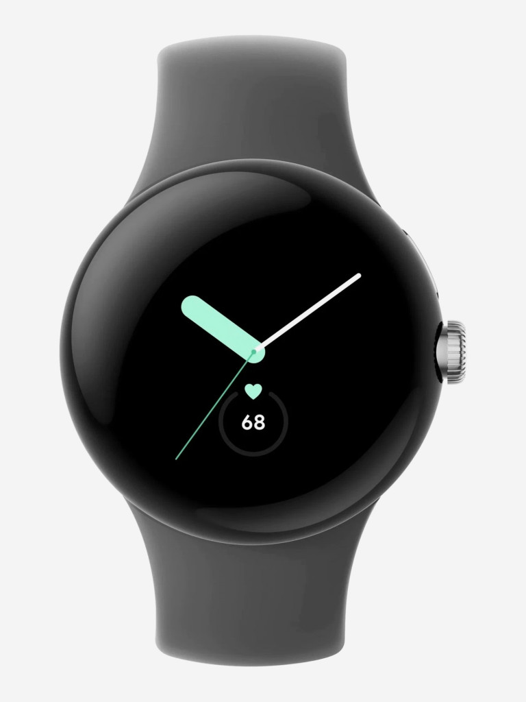 Смарт-часы Google Pixel Watch Wi-Fi Polished Silver/Charcoal