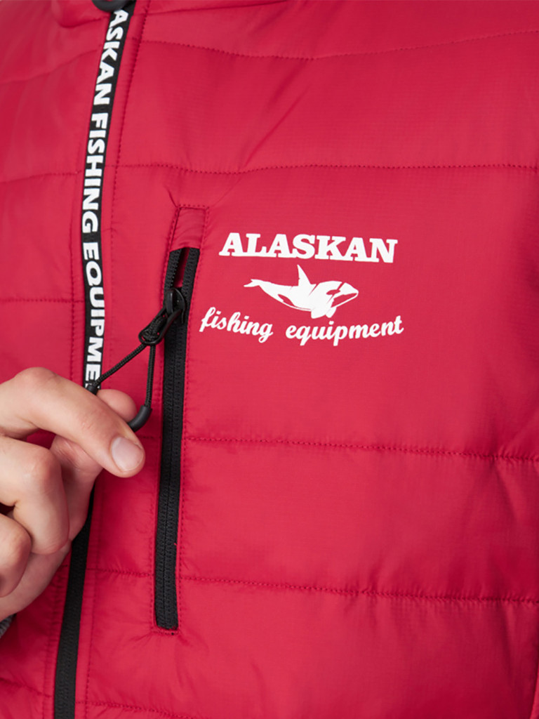 Жилет мужской Alaskan Juneau Vest Red утепленный стеганый