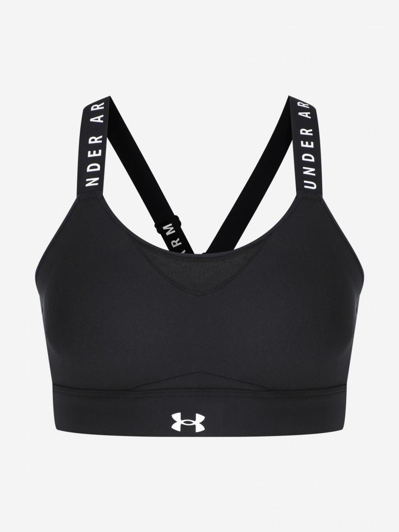 Спортивный топ бра Under Armour Infinity 30231210299 Черный, размер 46, 48,44, 46,50, 52,48, 50, фото 7