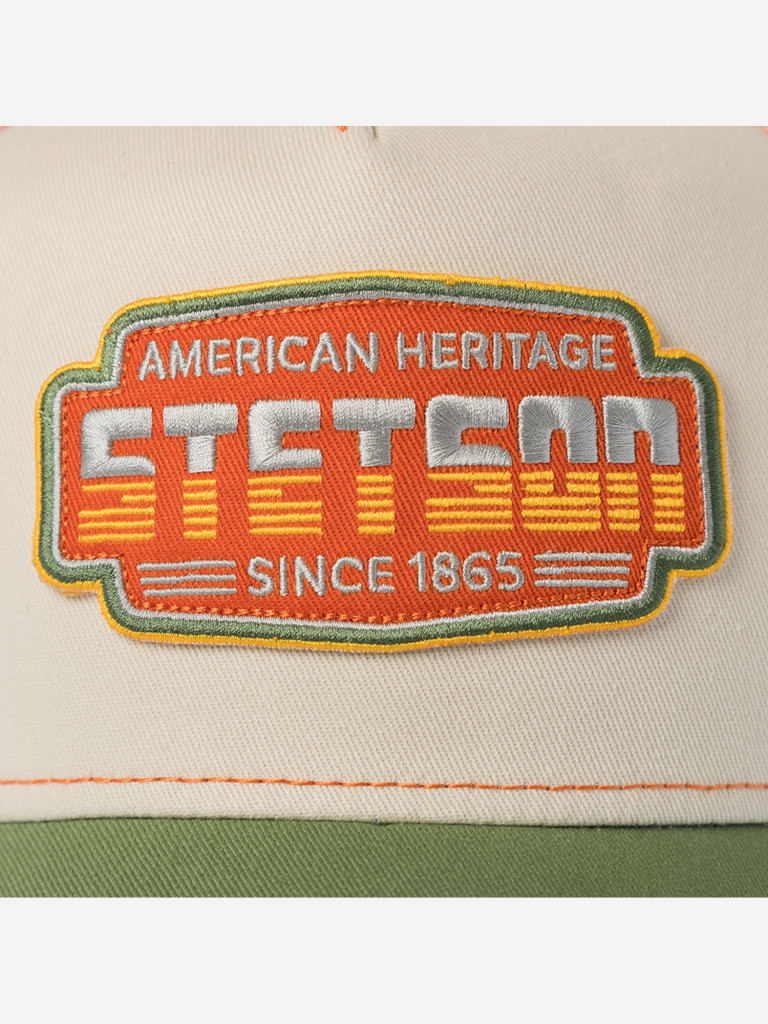 Бейсболка с сеточкой STETSON 7741102 TRUCKER CAP LIGHTNING (бежевый)