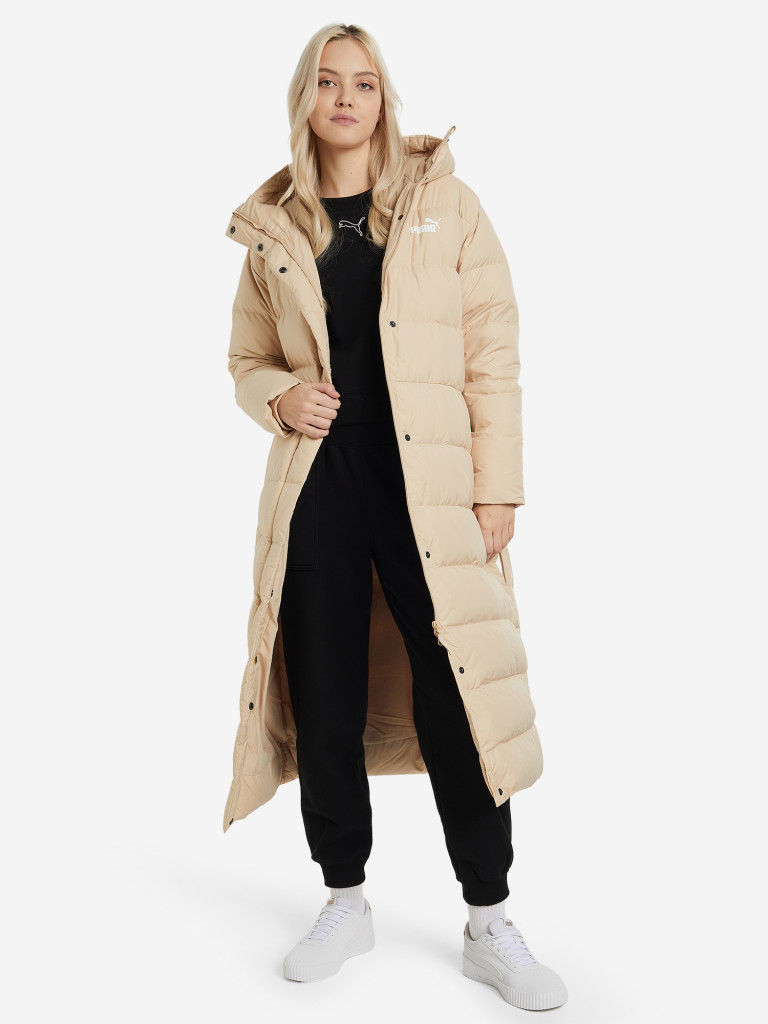 Пальто пуховое женское PUMA Long Hooded