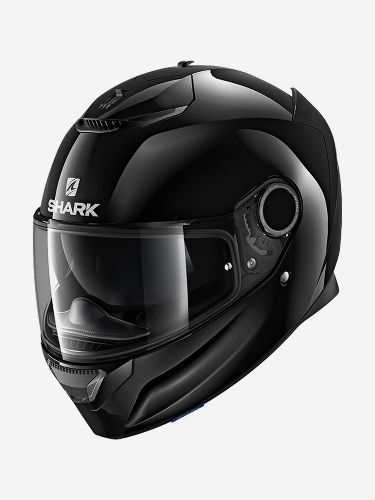 Мотошлем интеграл SHARK SPARTAN 1.2 BLANK Black Glossy