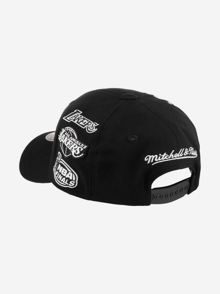 Бейсболка MITCHELL NESS 6HSSFH21HW009-LALBLCK Los Angeles Lakers NBA (черный)