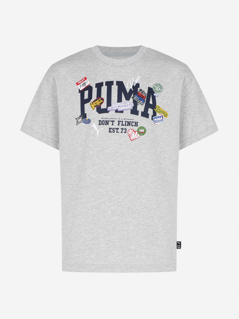 Футболка для мальчиков PUMA Basketball Hoopstellations Серый 2499₽