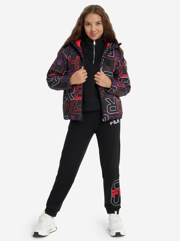 Куртка утепленная для девочек FILA
