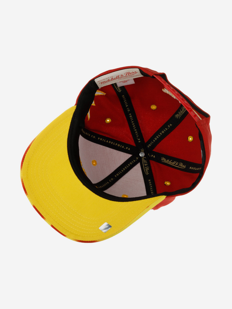 Бейсболка MITCHELL NESS HP8263-TTTRED1 Hulkamania Hulk Hogan WWE (красный)