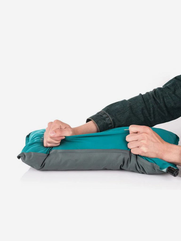 Подушка самонадувающаяся Naturehike 46х27х9,5 см, голубая