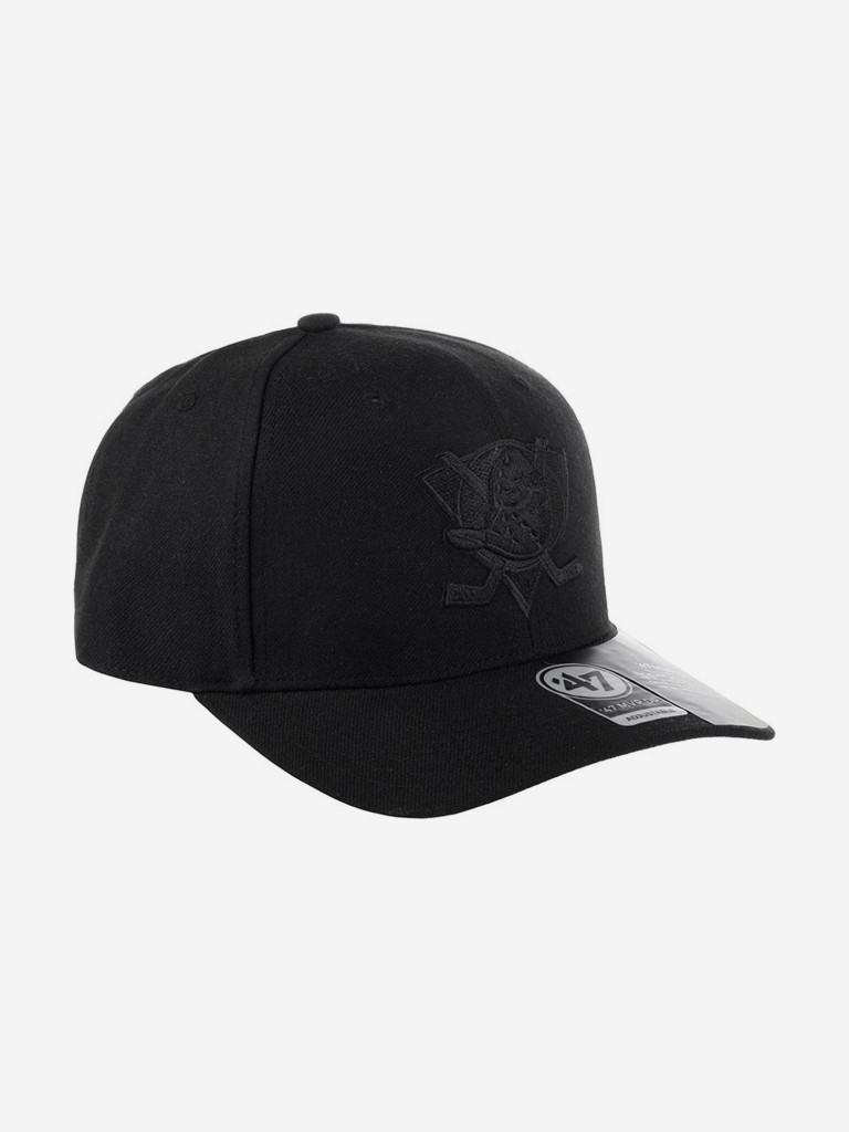Бейсболка 47 BRAND H-CLZOE25WBP-BKB Anaheim Ducks NHL (черный)