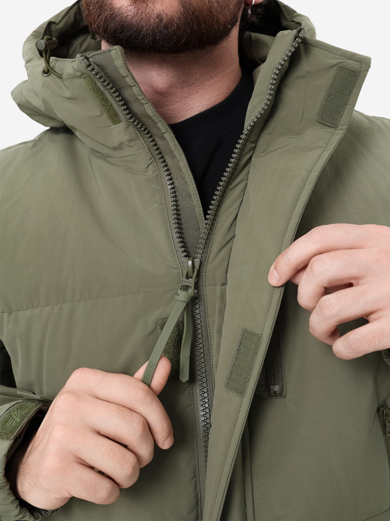 Пуховик длинный зимний мужской Long Puffer Parka Alpha Industries