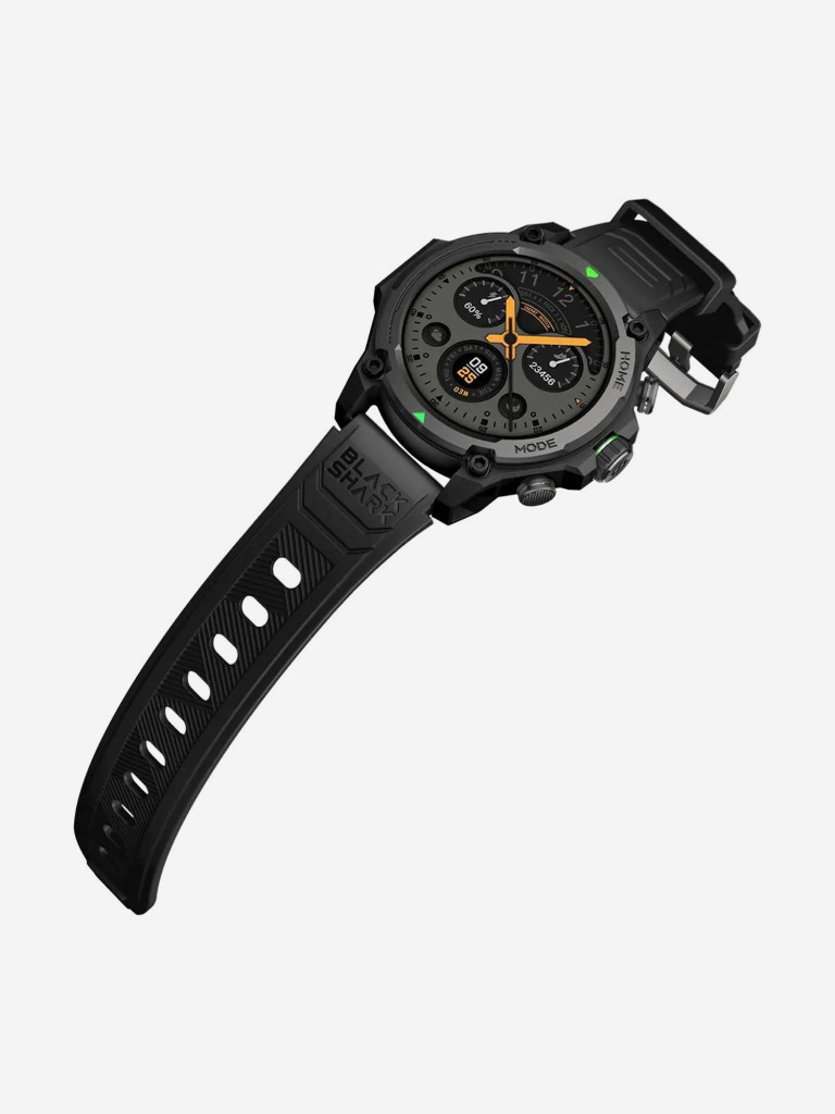 Смарт-часы Black Shark BS-GS3, 1.43", черный/черный, 1746750