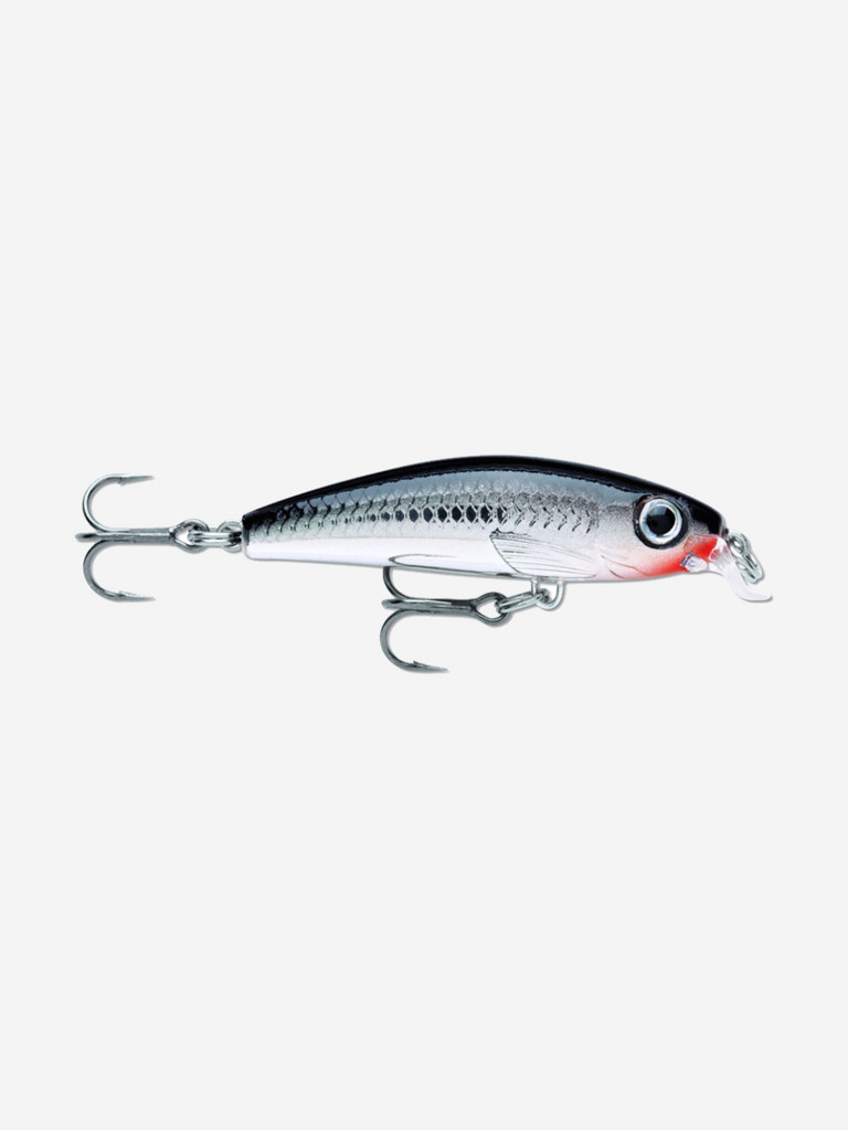 Воблер для рыбалки RAPALA Ultra Light Minnow 04, 4см, 3гр, цвет CH, медленно тонущий