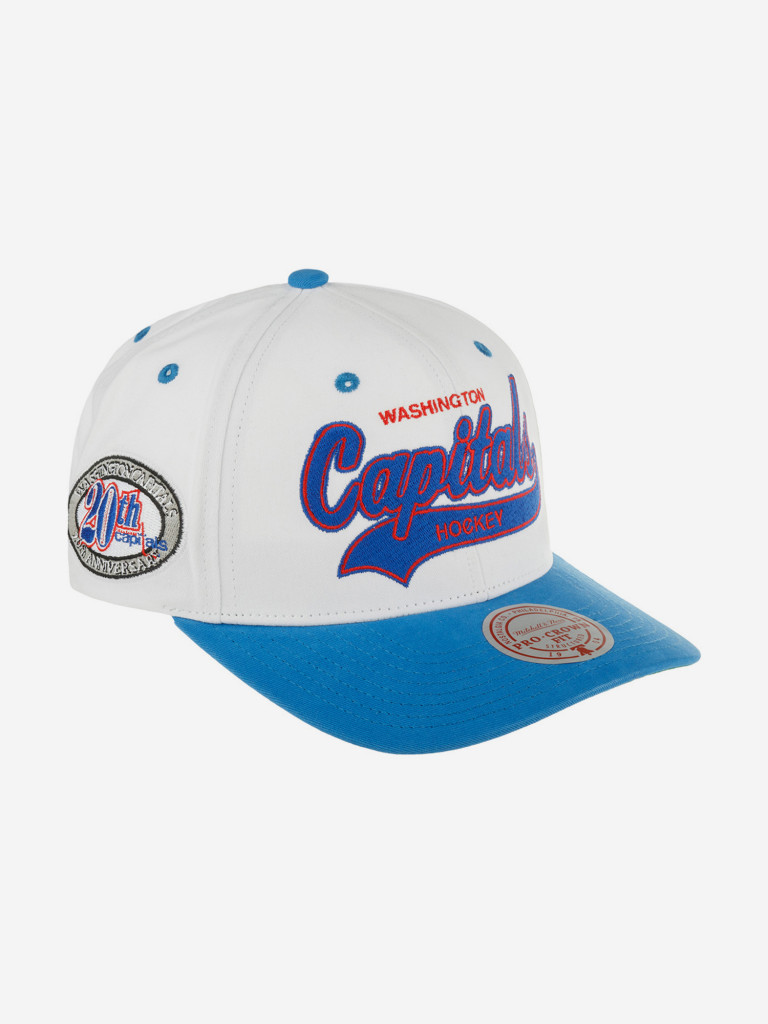 Бейсболка MITCHELL NESS HHSS7285-WCAYYPPPWHIT Washington Capitals NHL (синий)