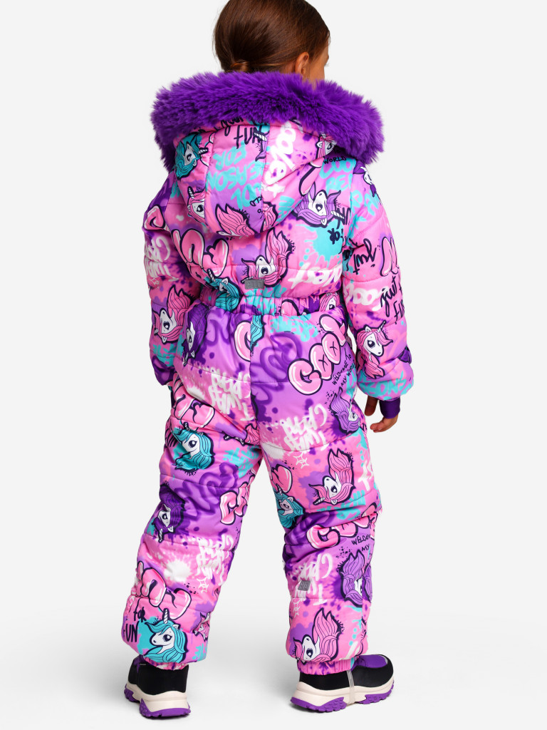 Комбинезон зимний для девочек PlayToday