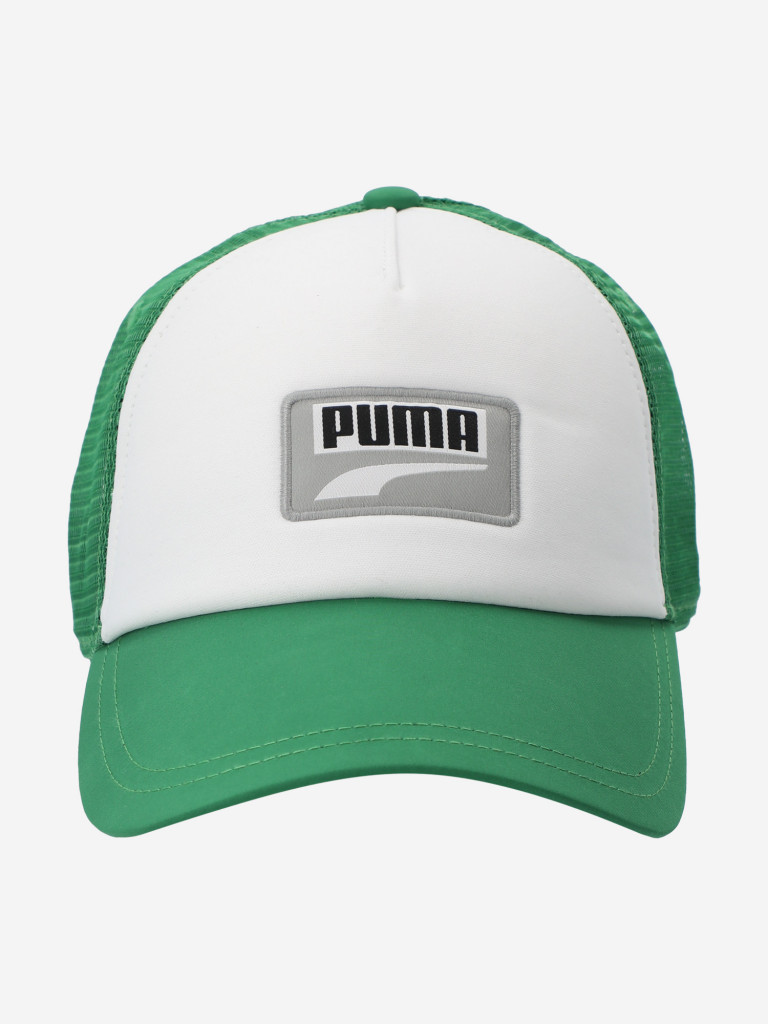 Бейсболка PUMA Trucker зеленый цвет — купить за 1539 руб. со скидкой 30 %,  отзывы в интернет-магазине Спортмастер