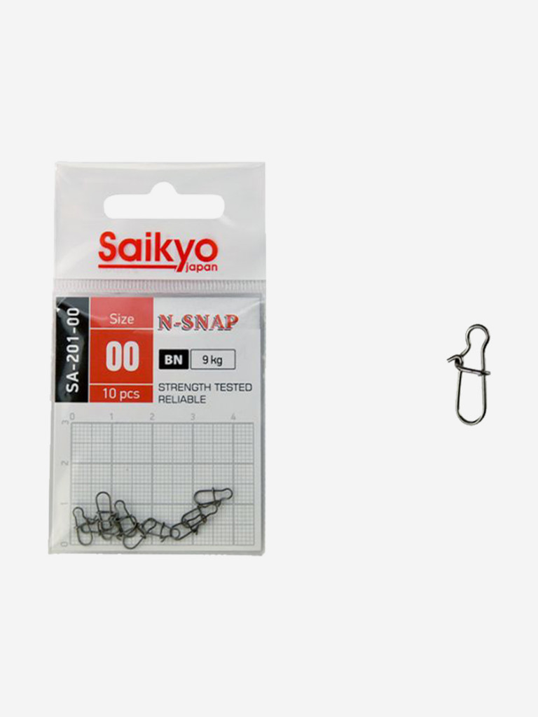 Застежка Saikyo SA-201-00 ( 1 упк. по 10шт.)
