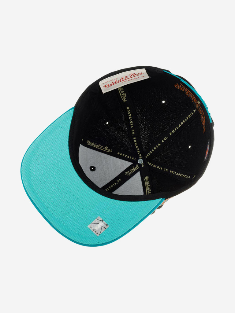 Бейсболка с прямым козырьком MITCHELL NESS HHSS5740-NYKYYPPPBKTL New York Knicks NBA