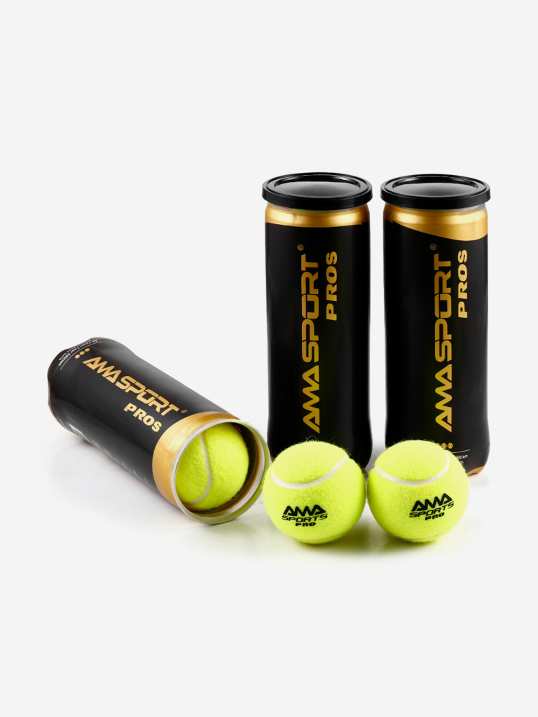 Профессиональные мячи для падел-тенниса AMA PROS 9 шт
