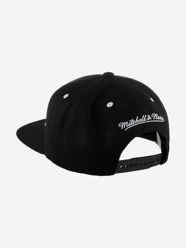Бейсболка с прямым козырьком MITCHELL NESS 6HSSMM20253-CHOBLCK Charlotte Hornets NBA (черный)