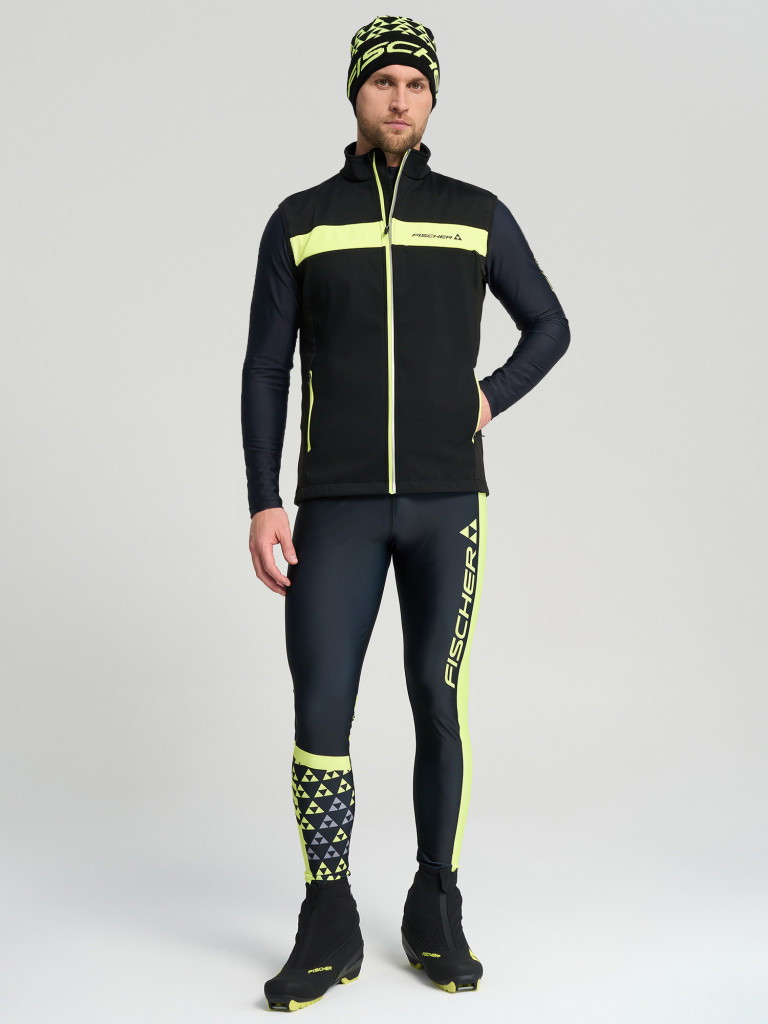 Жилет для беговых лыж мужской Fischer Softshell Warm