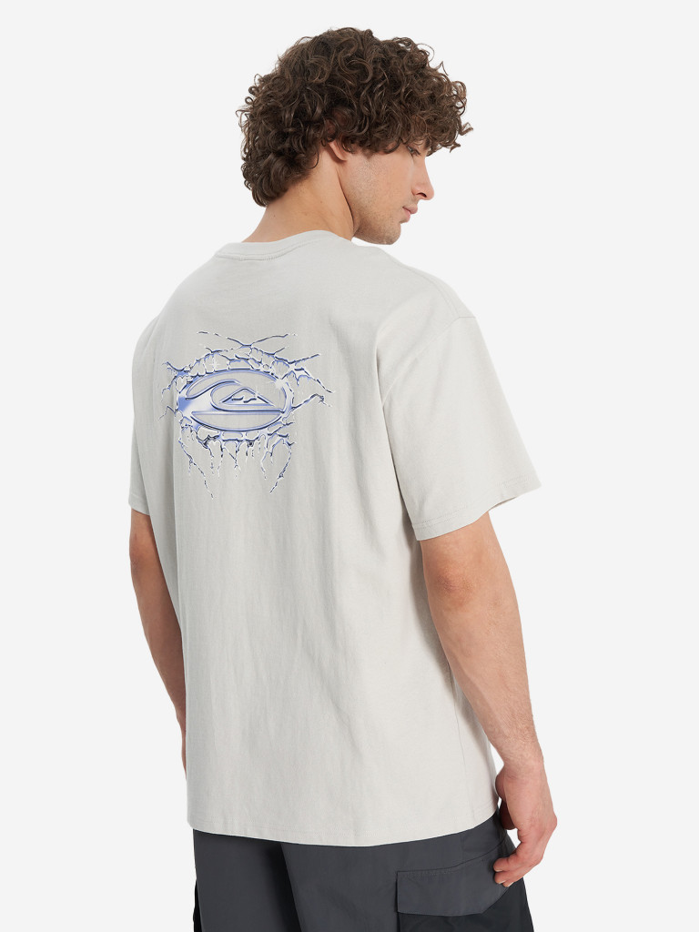 Футболка мужская оверсайз Quiksilver Mercury Chrome Lightning