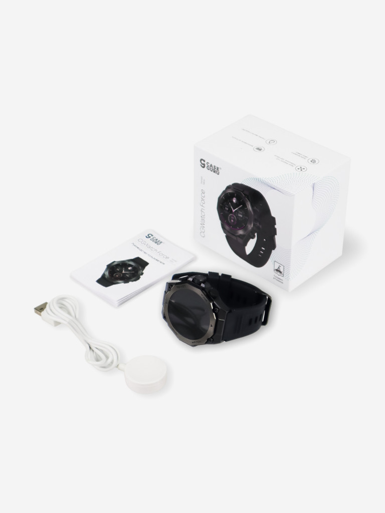 Умные смарт часы фитнес-браслет CGWatch Force, CaseGuru