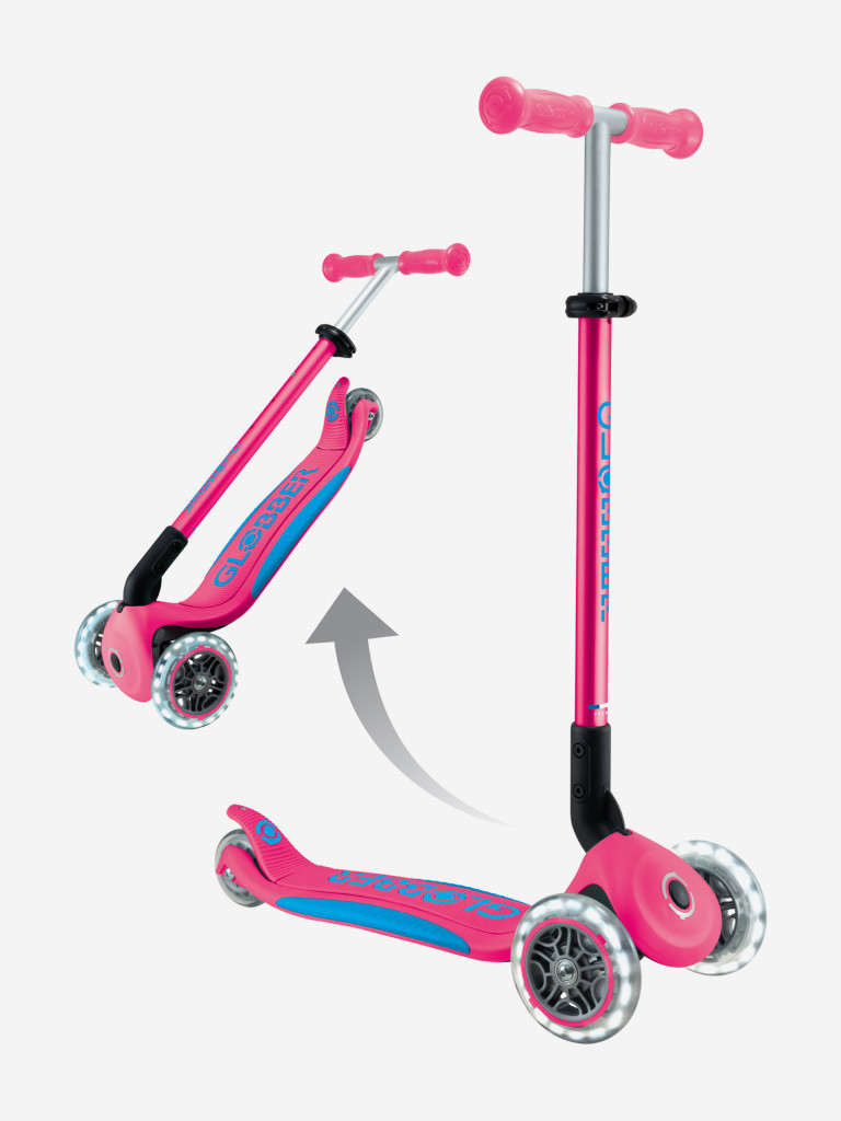 Самокат Globber PRIMO FOLDABLE PLUS LIGHTS V2