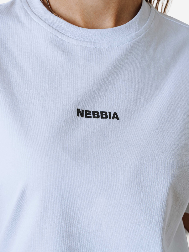 Футболка женская NEBBIA Relaxed Tee POWER 894 White