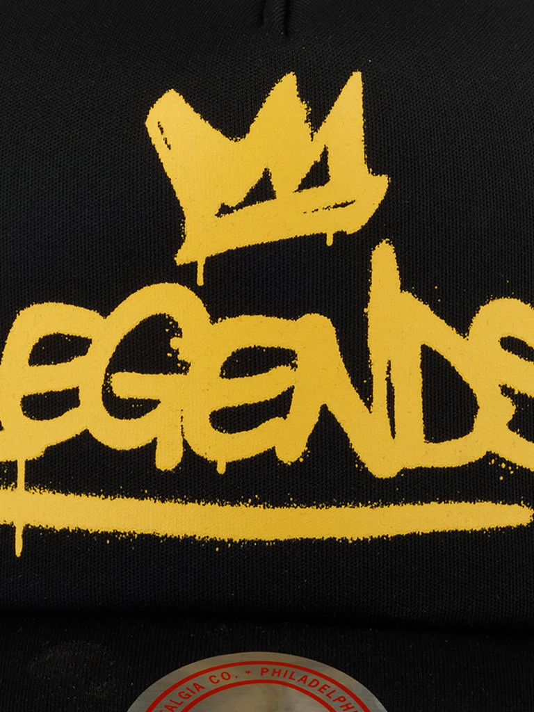 Бейсболка с сеточкой MITCHELL NESS HHSS7570-CLBYYPPPBLCK Hip Hop (черный)