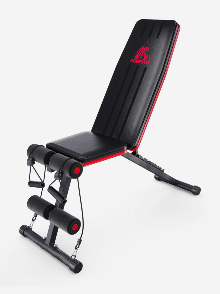 Cкамья силовая универсальная DFC с эспандерами DCH310