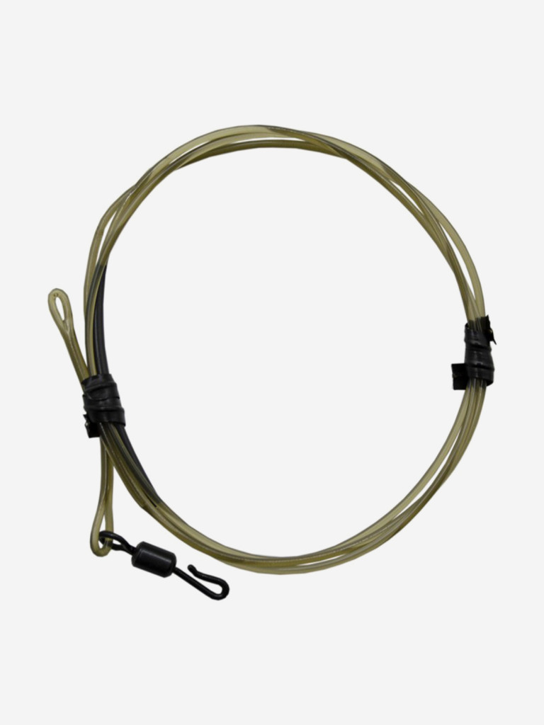 Монтаж готовый KORDA Dark Matter Leader QC Swivel 50см Weed 40lb