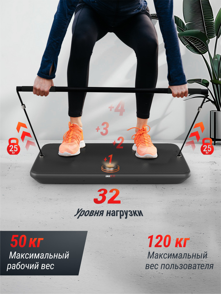 Фитнес-платформа для дома UNIX Fit Power Station