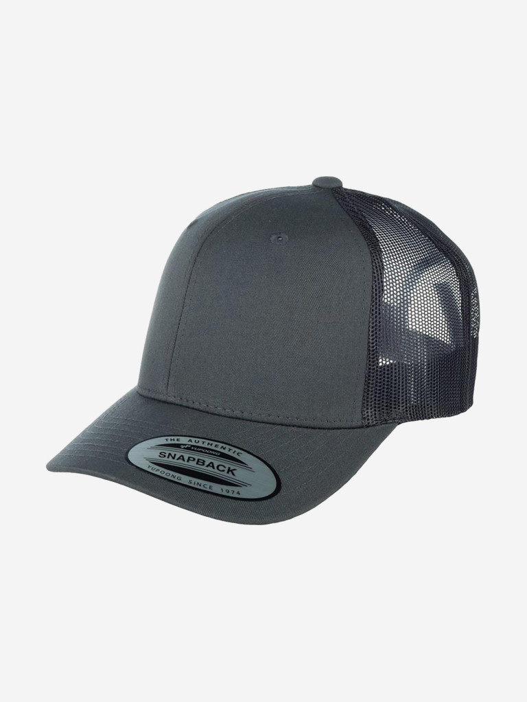 Бейсболка с сеточкой FLEXFIT 6606 (серый)