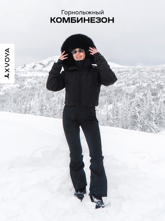 Комбинезон горнолыжный XVOYA женский черный